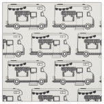 RV Camper Caravan Thunder_Cove  Fabric
