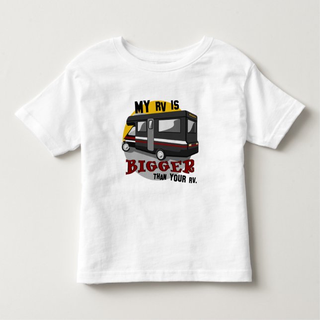 RV Camper Toddler Shirt (Front)