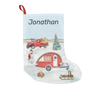 Cross Stitch Christmas Stockings - The Camp Site - Your Camping