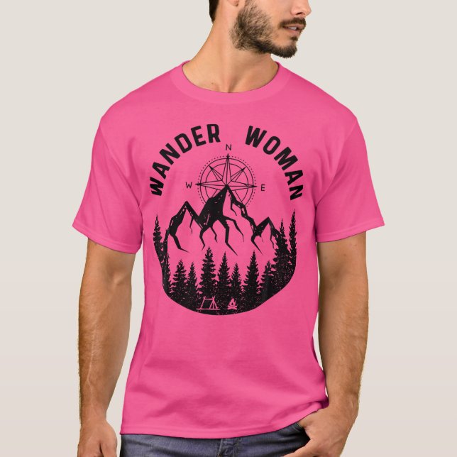 Rv Camping Gear Funny Camping Gifts Campfire Women T-Shirt (Front)