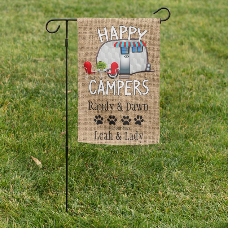 RV Camping Gift Ideas, Camping Flags Zazzle