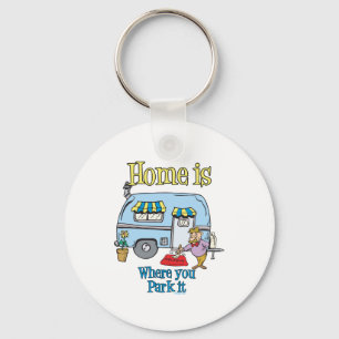 Rv Camping Keychain