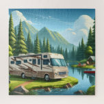 RV Camping Puzzles RV Trip Happy Camper