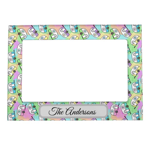 RV Camping Trailer Magnetic Frame (Front)