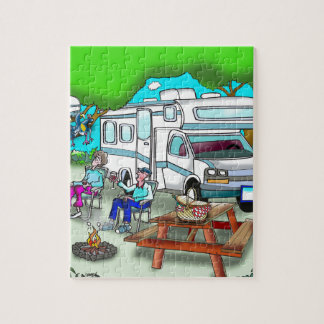 RV Cartoon 9475 Jigsaw Puzzle