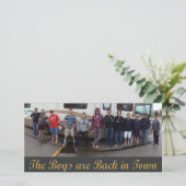 RV Derby Trip Photo Card (Standing Front)