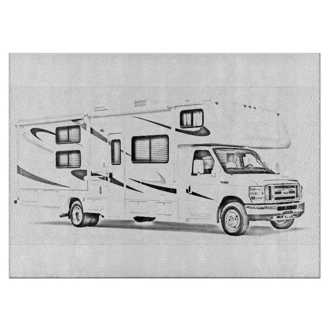 "RV" design cutting boards Zazzle