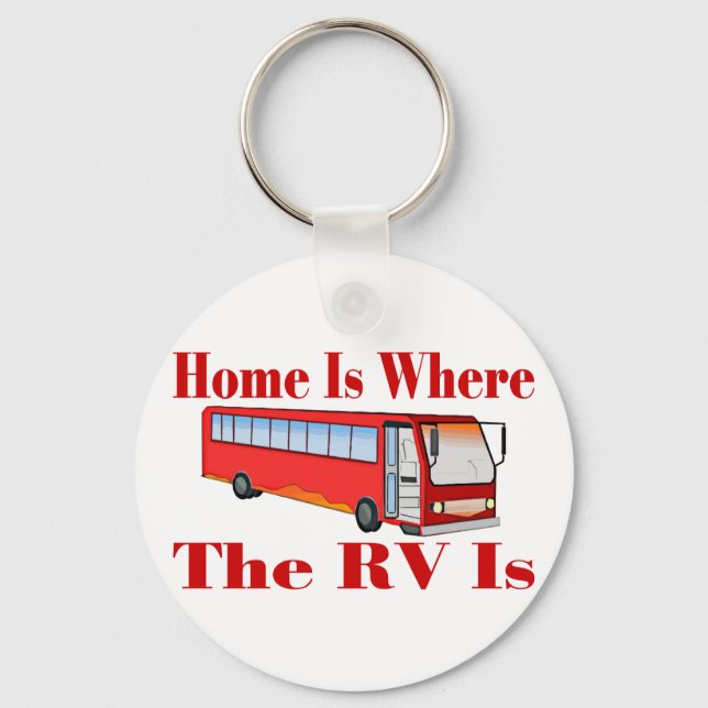 RV Home Keychain (Front)