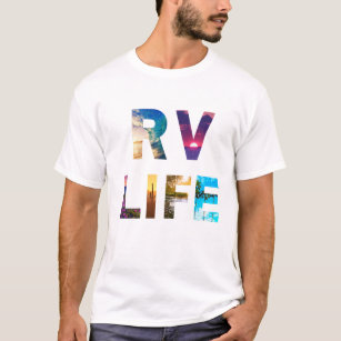 RV Life Camping Adventure Unique Images T-Shirt 
