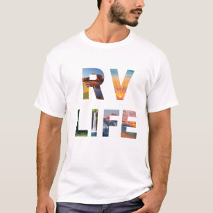 RV Life Camping Adventure Unique Images T-Shirt