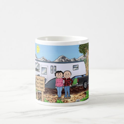 RV Lovers Fifth Wheel Coffee Mug