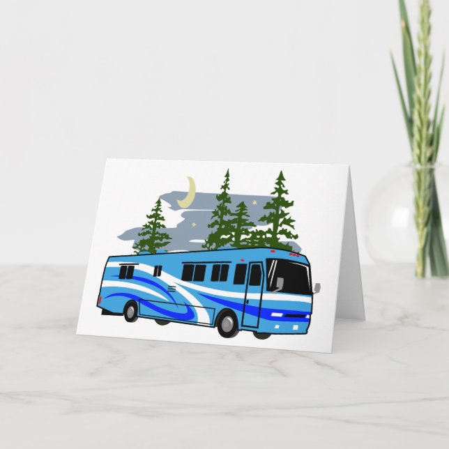 RV Motorhome Card (Front)