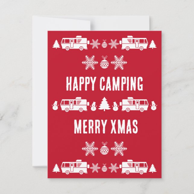 RV Motorhome Christmas Decor (Front)