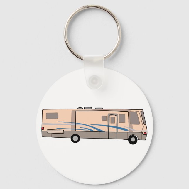 RV Motorhome Keychain (Front)