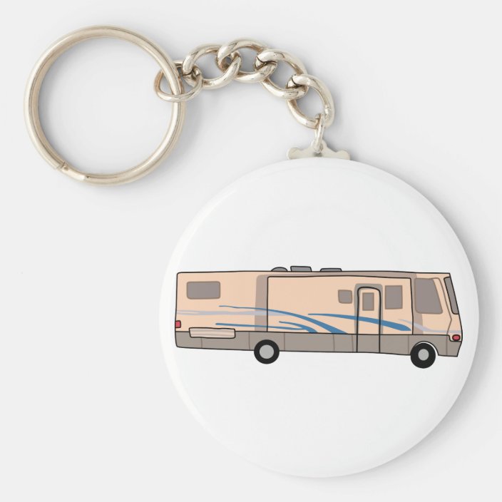 RV Motorhome Keychain Zazzle