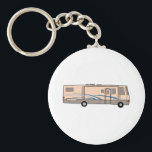RV MOTORHOME KEYCHAIN<br><div class="desc">Hop in the motor home and enjoy vacation with this design to decorate.</div>
