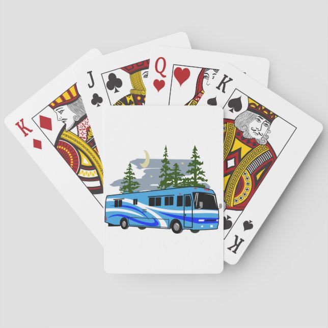 RV Motorhome Poker Cards (Back)