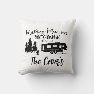 RV Pillow, Camping Decor Throw Pillow