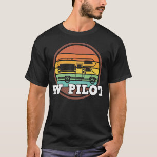 RV Pilot Recreational Vehicle Driving Couples T-Shirt