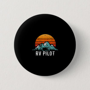 Rv Pilot Shirt Motorhome Travel Vacation Gift Button