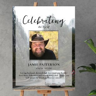RV RVer Camper Celebration of Life, Funeral Photo Poster