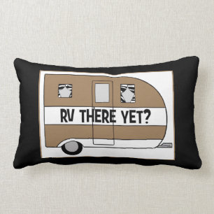 "RV There Yet?" - "Rollin', Rollin', Rollin..." Lu Lumbar Pillow