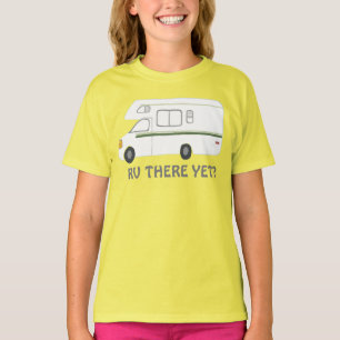 RV THERE YET? Vintage campervan vanlife CUSTOM T-Shirt