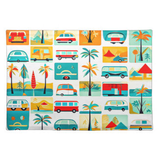 RV Travels Cloth Placemat