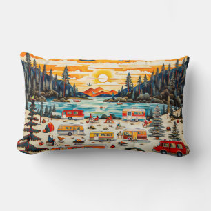 RV Travels Lumbar Pillow