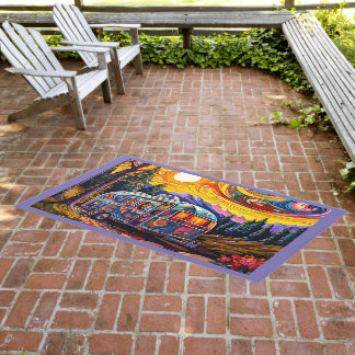 RV Travels Outdoor Rug