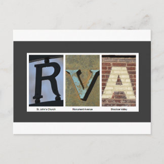 RVA photo collage Postcard
