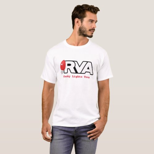 RVA Tacky Lights Tour Official Logo T_Shirt