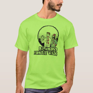 rva zombie walk basic tee light colors