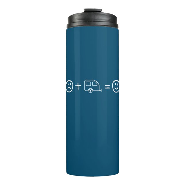 RVing Makes You Happy Thermal Tumbler (Front)
