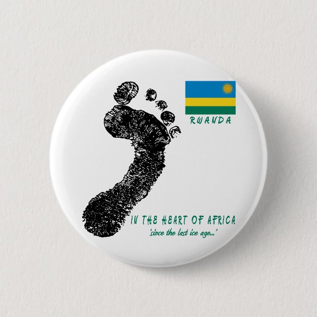 Rwanda Button (Front)