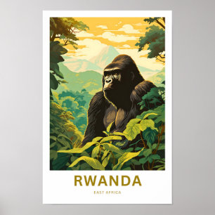 Rwanda East Africa Travel Print