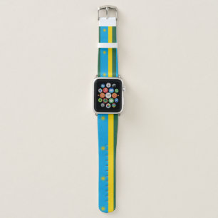 Rwanda Flag Apple Watch Band