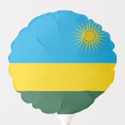 Rwanda Flag Balloon
