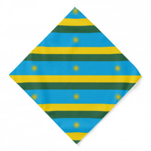Rwanda Flag Bandana