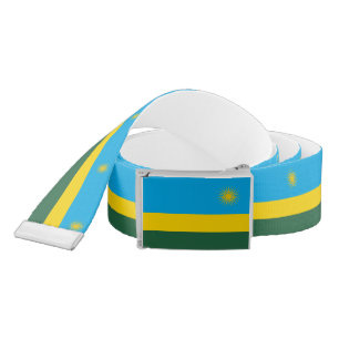 Rwanda Flag Belt