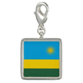 Rwanda Flag Charm