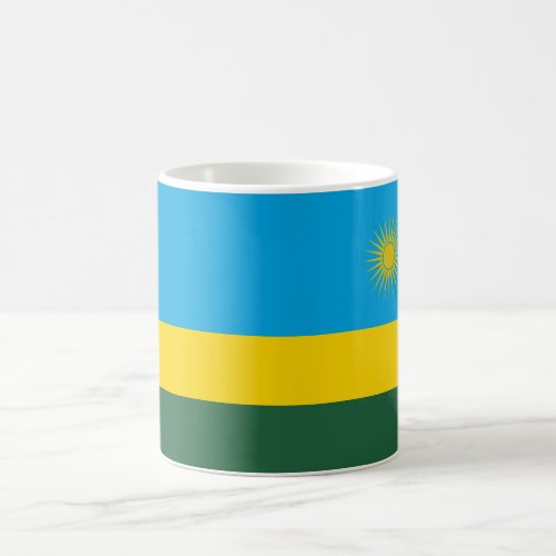 Rwanda Flag Coffee Mug
