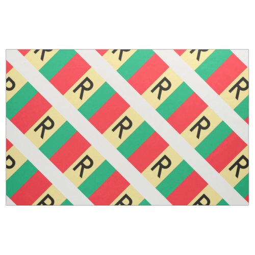 Rwanda Flag Fabric