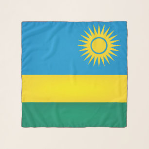 Rwanda Flag Fashion Scarf