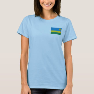 Rwanda Flag + Map T-Shirt