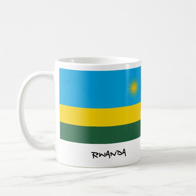 Rwanda flag mug (Left)