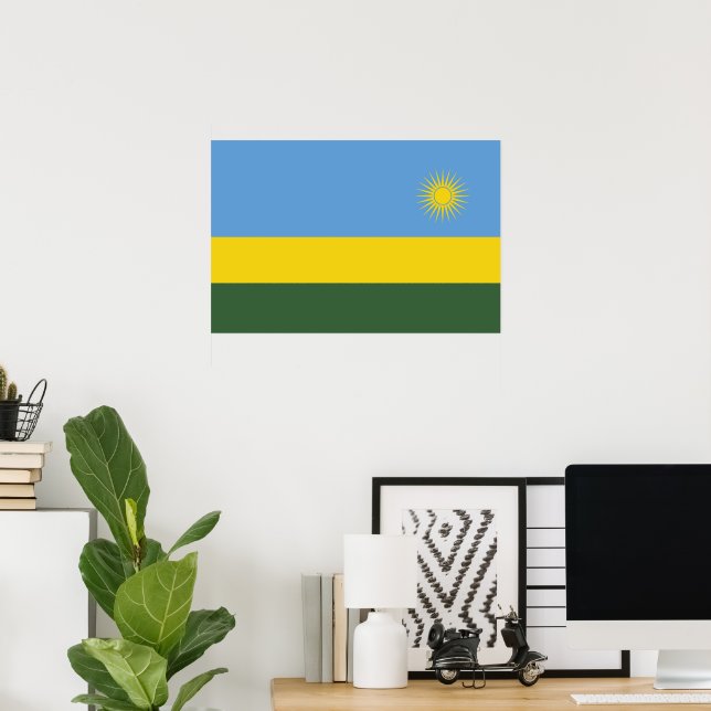 Rwanda flag poster (Home Office)