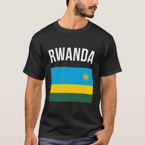 Rwanda Flag Rwandan Rwanda T_Shirt