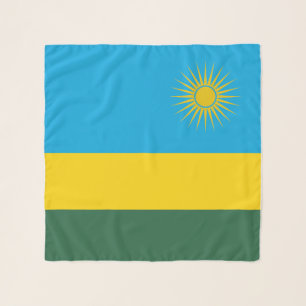 Rwanda Flag Scarf