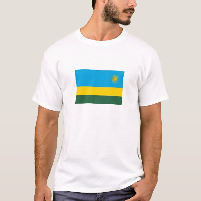 Rwanda Flag T-Shirt (Front)